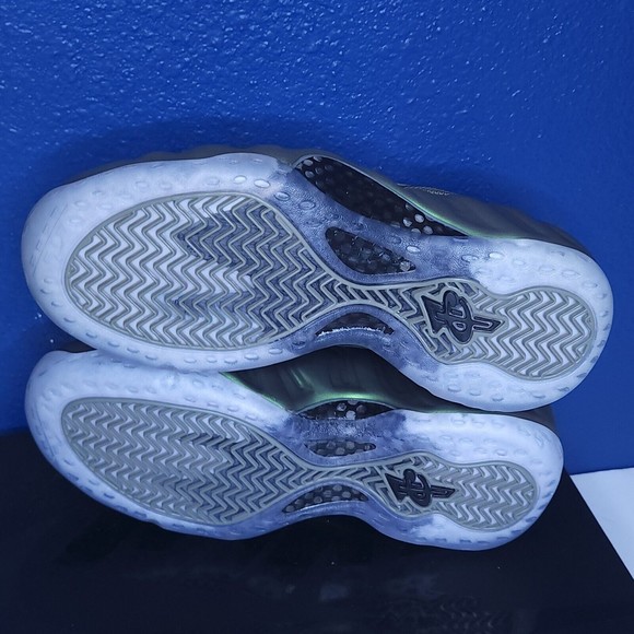 NIKE AIR FOAMPOSITE ONE DARK STUCCO/BLACK SIZE WOMEN'S 8.5 [AA3963-001] - Picture 7 of 12